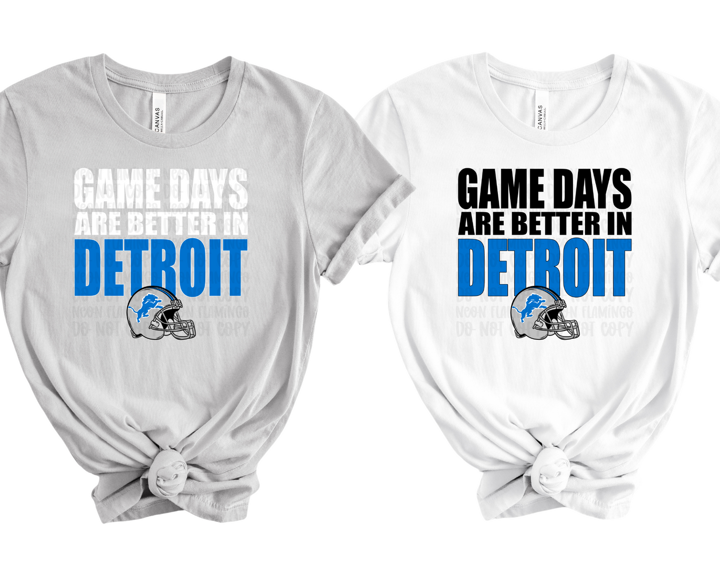 Game Days are Better In Detroit DTF TRANSFER