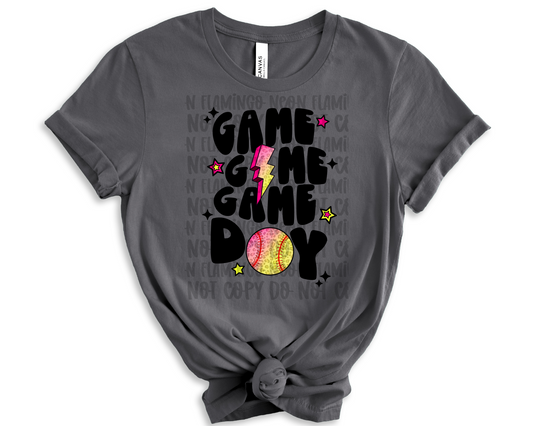 Game Day Softball black