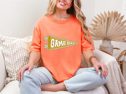 Game Day Pendant Silver 9 Gold DTF TRANSFER