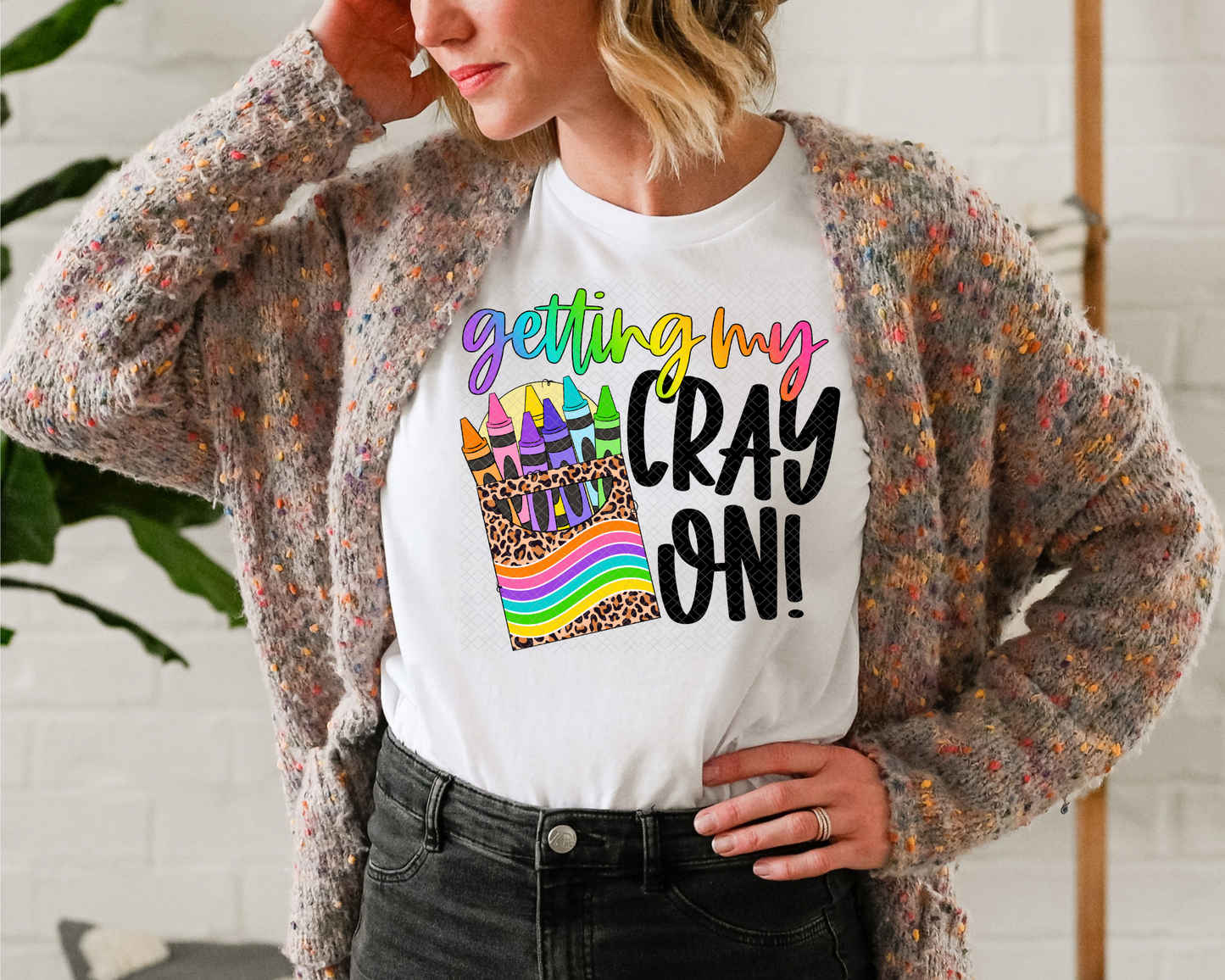 Getting My Cray On Leopard DTF TRANSFER