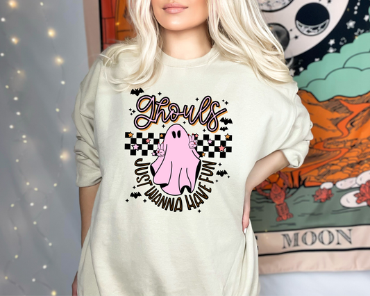 Ghouls Just Wanna Have Fun black