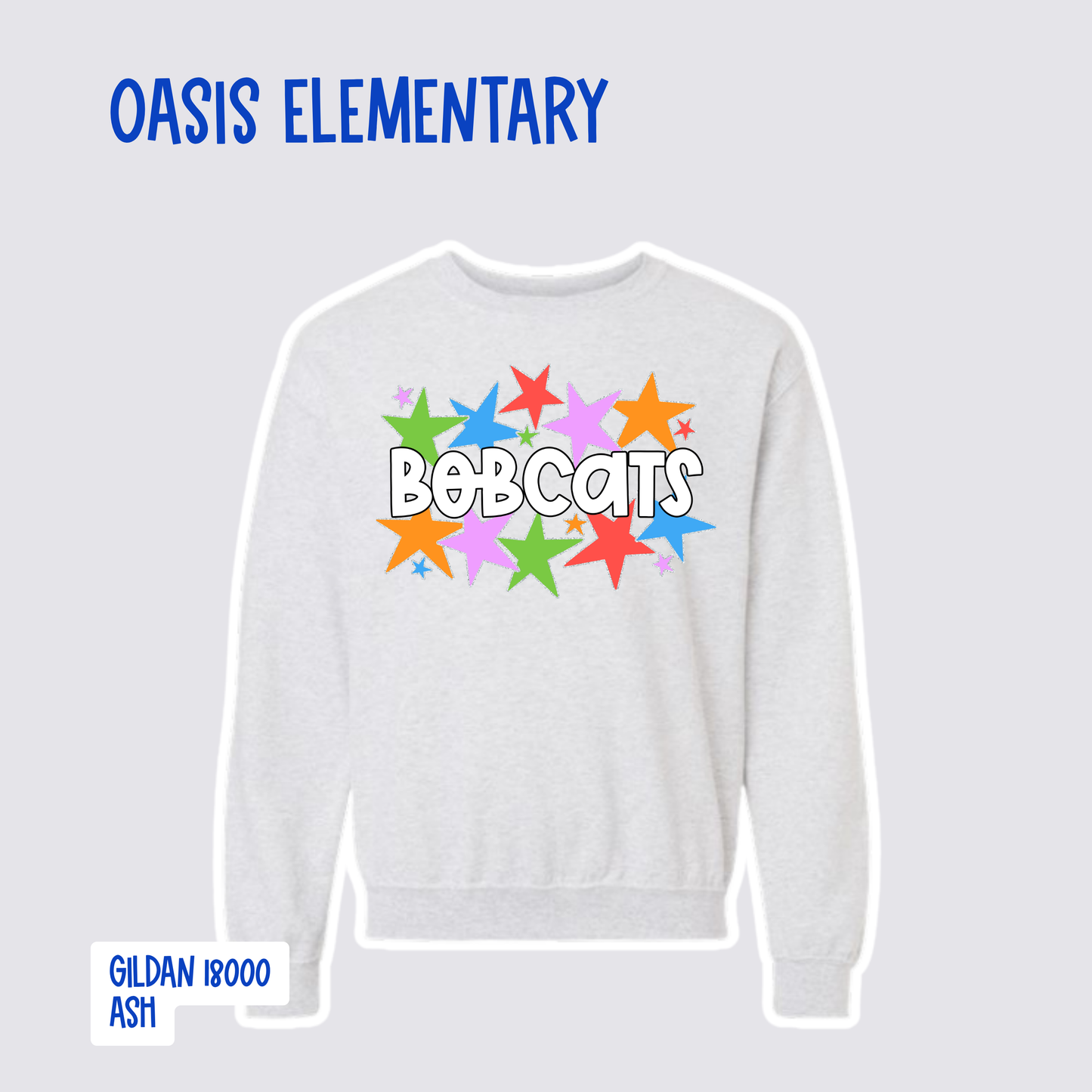 OASIS ELEMENTARY - ADULT Crewneck Sweatshirt
