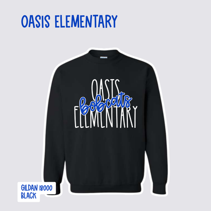 OASIS ELEMENTARY - ADULT Crewneck Sweatshirt