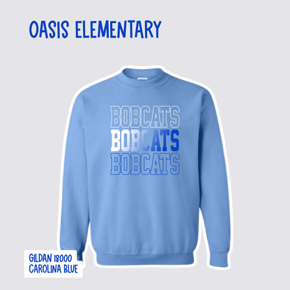 OASIS ELEMENTARY - ADULT Crewneck Sweatshirt