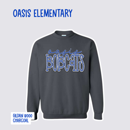 OASIS ELEMENTARY - ADULT Crewneck Sweatshirt