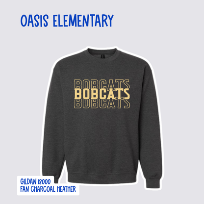 OASIS ELEMENTARY - ADULT Crewneck Sweatshirt