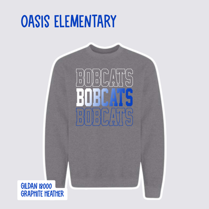 OASIS ELEMENTARY - ADULT Crewneck Sweatshirt