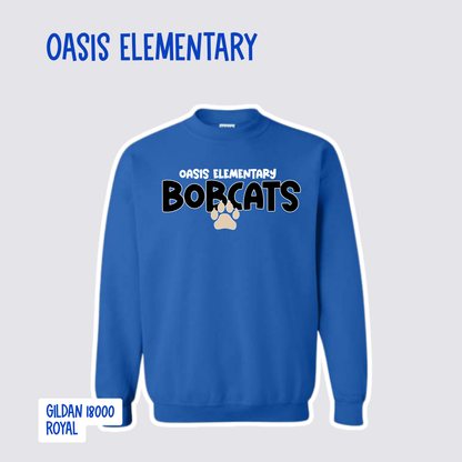 OASIS ELEMENTARY - ADULT Crewneck Sweatshirt