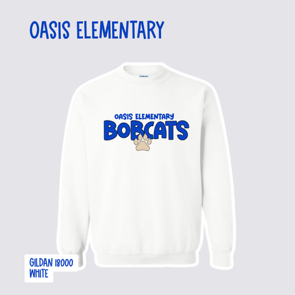 OASIS ELEMENTARY - ADULT Crewneck Sweatshirt
