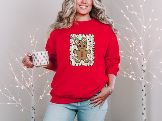 Gingerbread Girl DTF TRANSFER