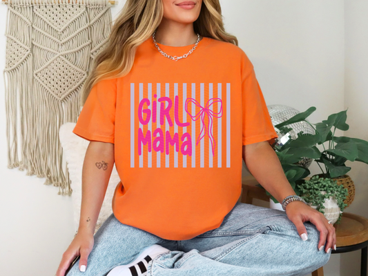 Girl Mama Stripes DTF TRANSFER