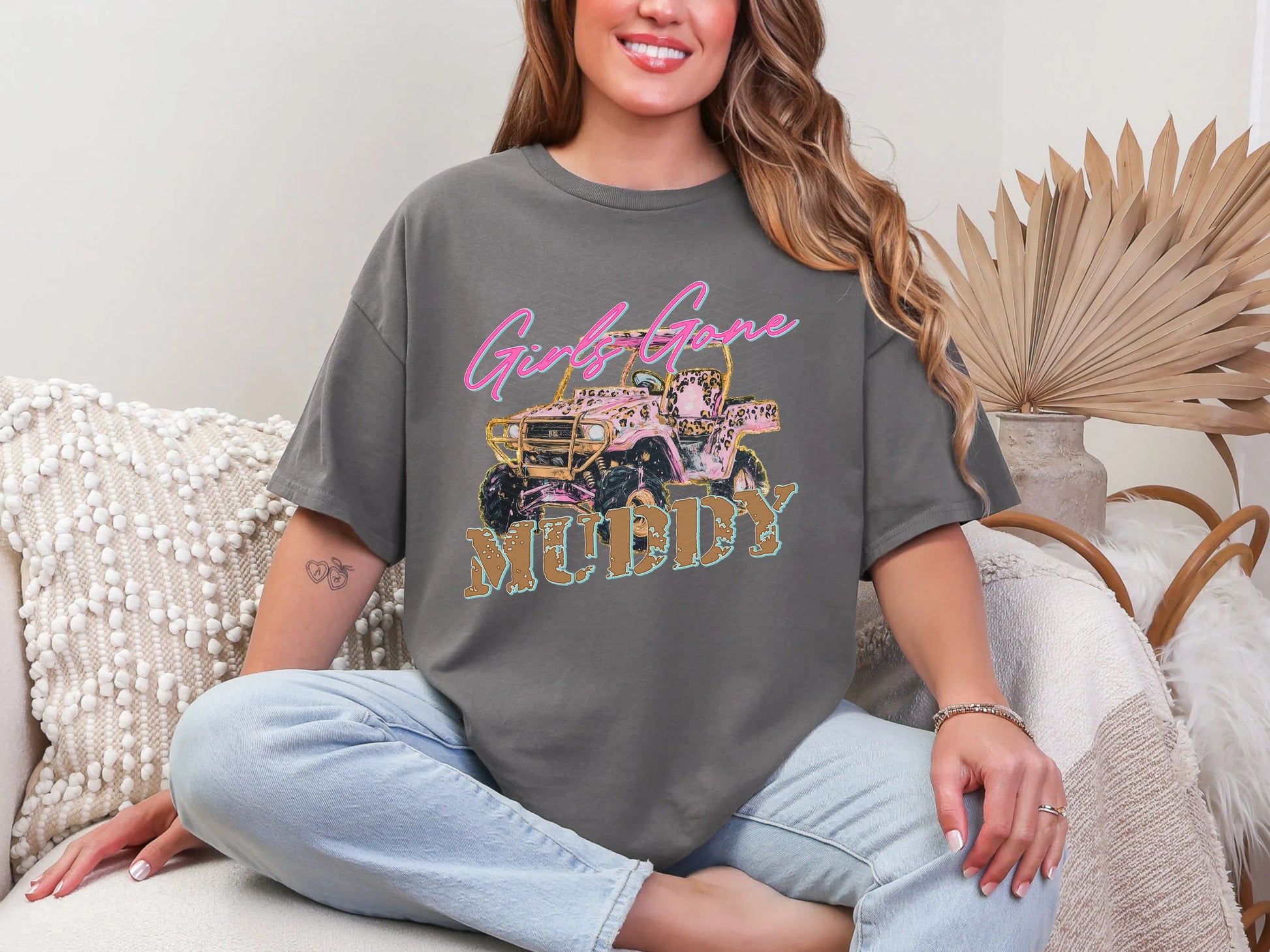 Girls Gone Muddy DTF TRANSFER