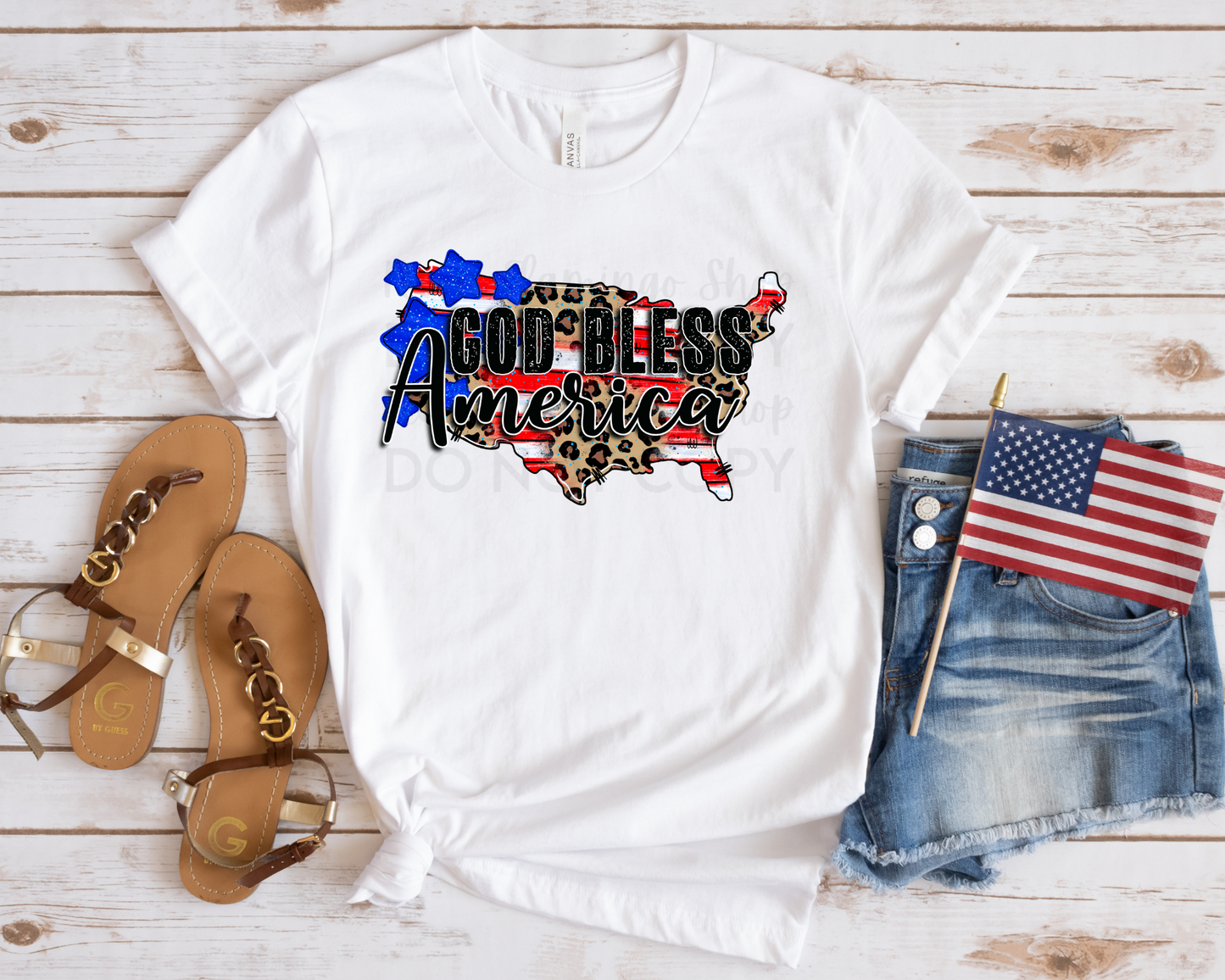 God Bless America with country