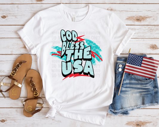 God Bless The USA vintage