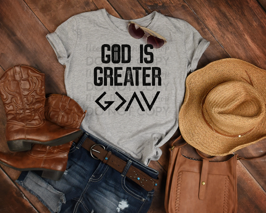 God is Greater DTF TRANSFER