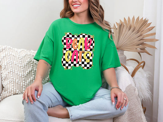 Gold Border Checkerboard | 35 Styles | DTF TRANSFER