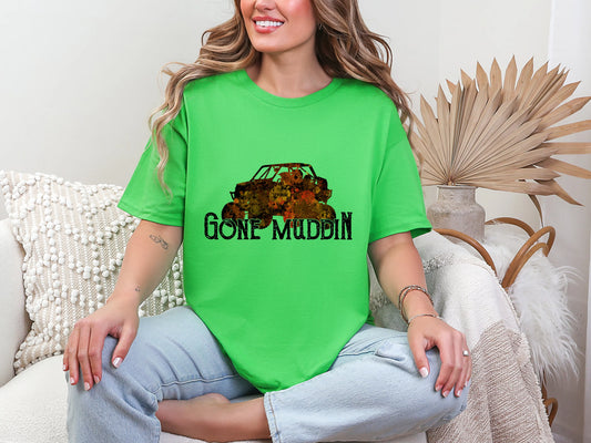 Gone Muddin Atv DTF TRANSFER