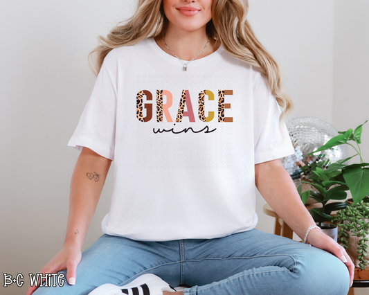 Grace Wins Half Leopard Pastel