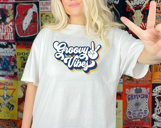 Groovy Vibes DTF TRANSFER