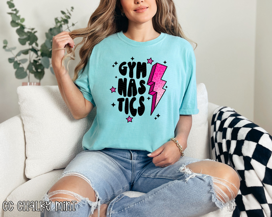 Gymnastics Lightning Bolt DTF TRANSFER