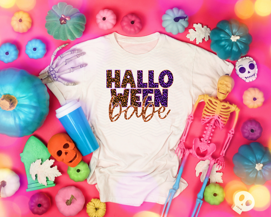 Halloween Babe Leopard DTF TRANSFER