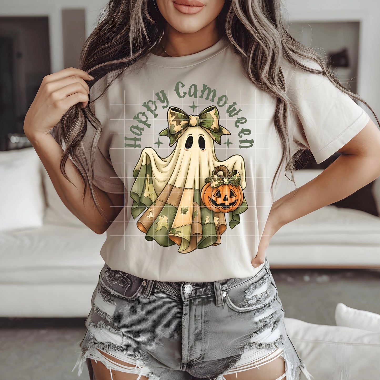 Happy Camoween DTF TRANSFER