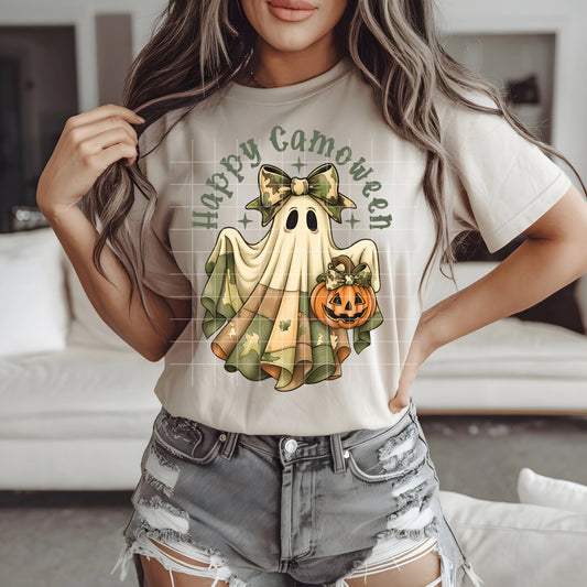 Happy Camoween DTF TRANSFER