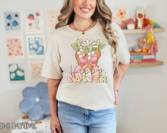 Happy Easter Carrots DTF TRANSFER
