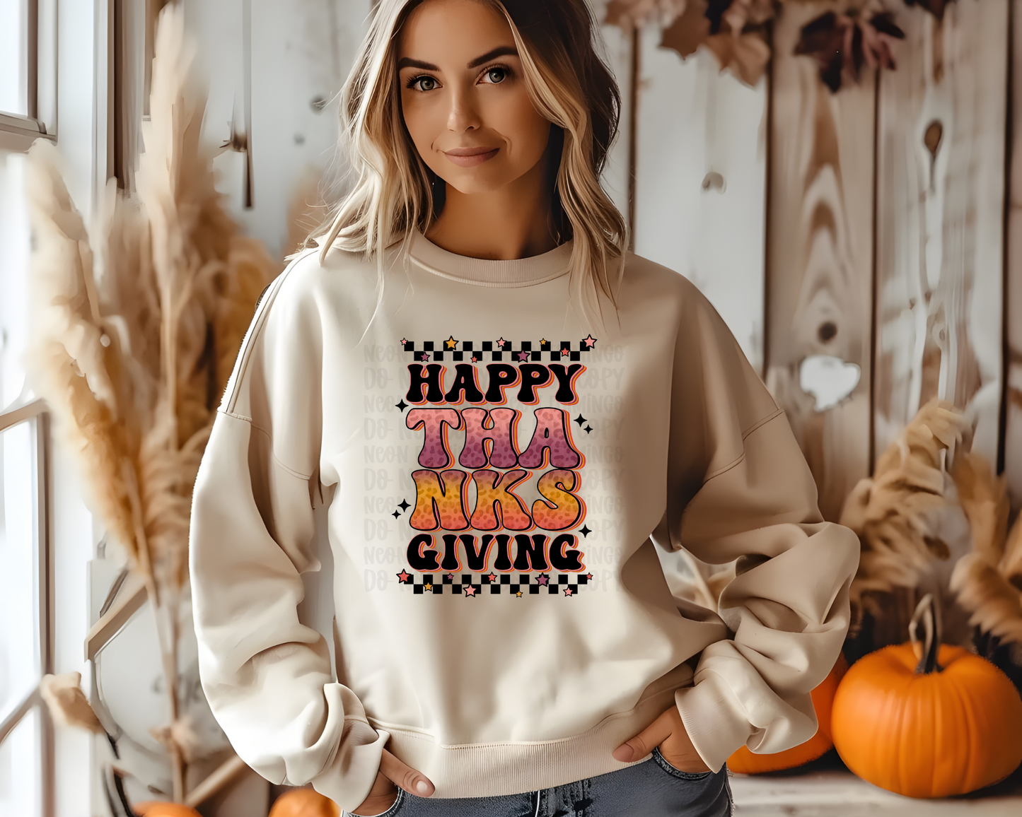 Happy Thanksgiving Retro