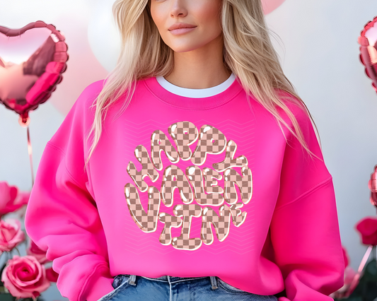 Happy Valentine | 2 COLORS | DTF TRANSFER