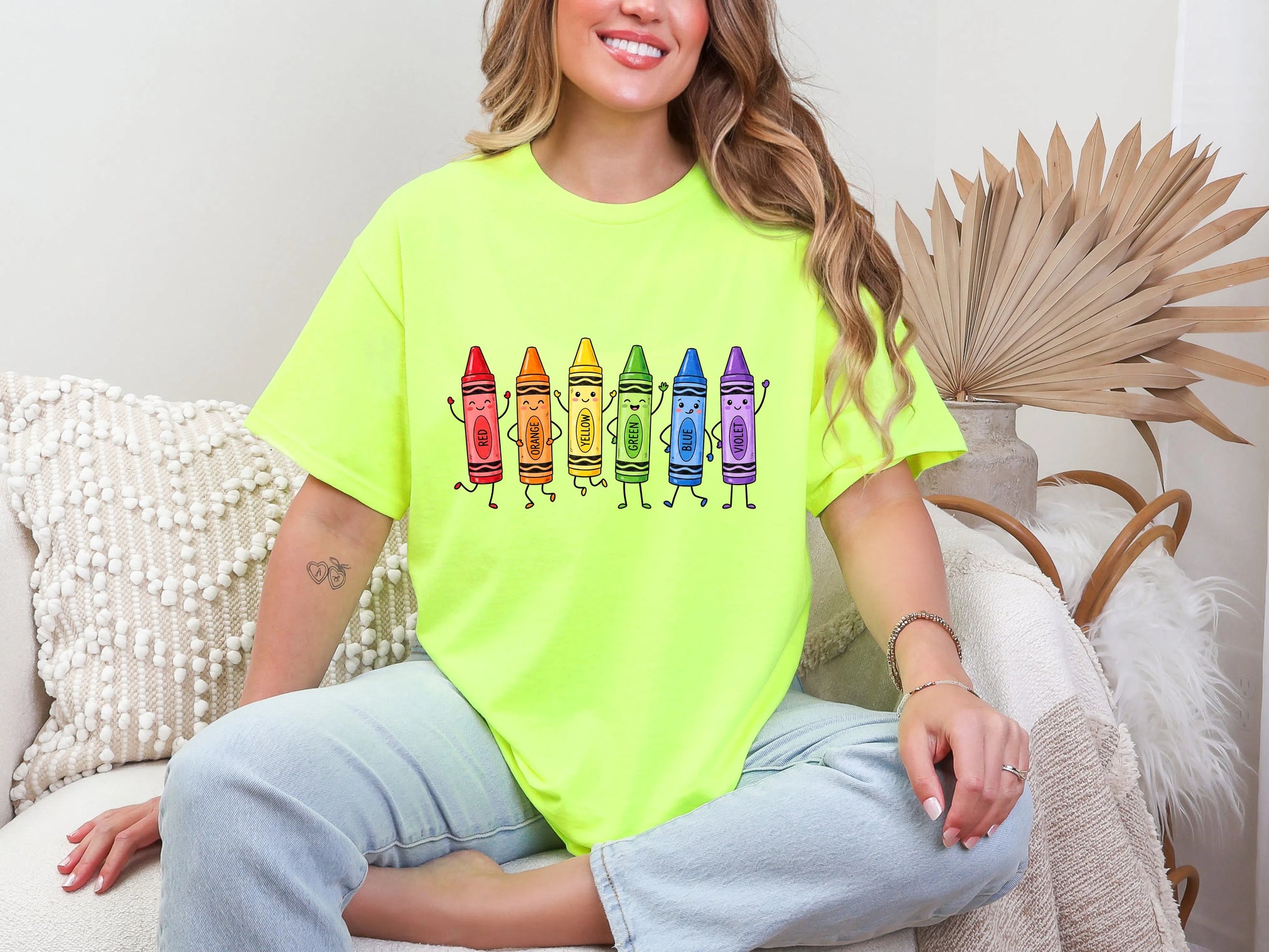 Happy Crayons DTF TRANSFER