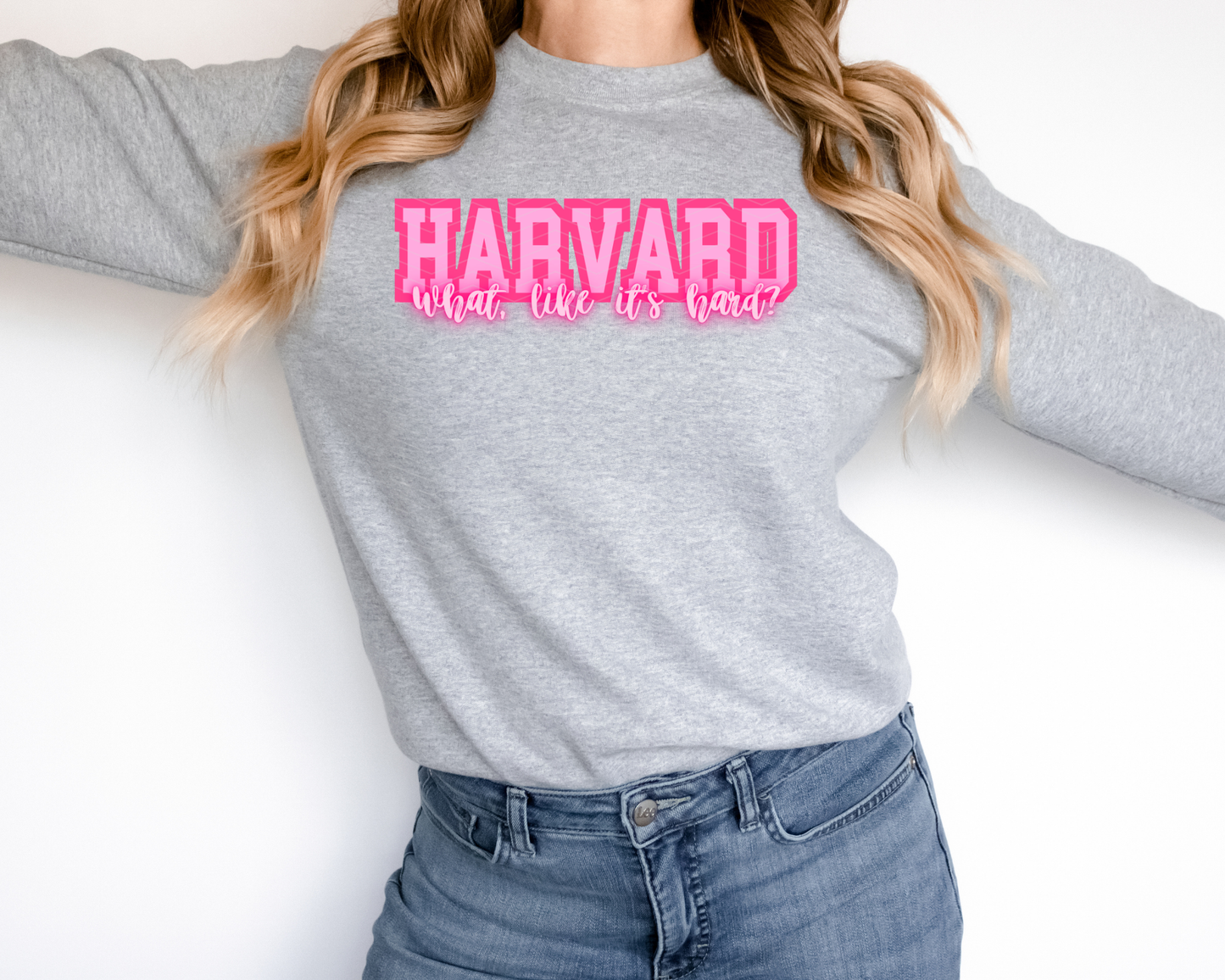 Harvard What Like It's Hard neon