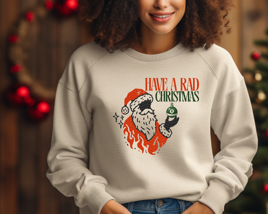Have A Rad Christmas Santa