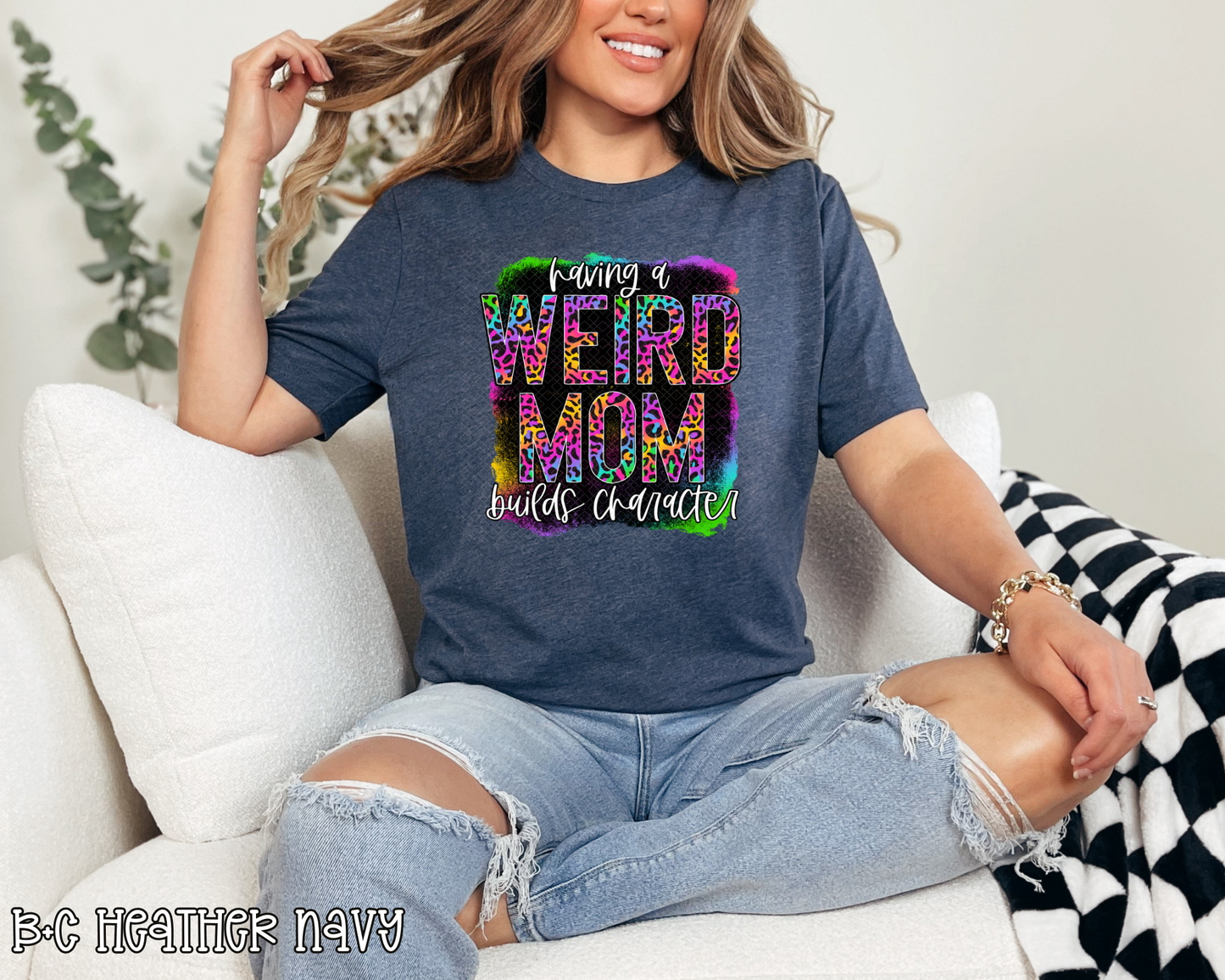 Having A Weird Mom Builds Character DTF TRANSFER