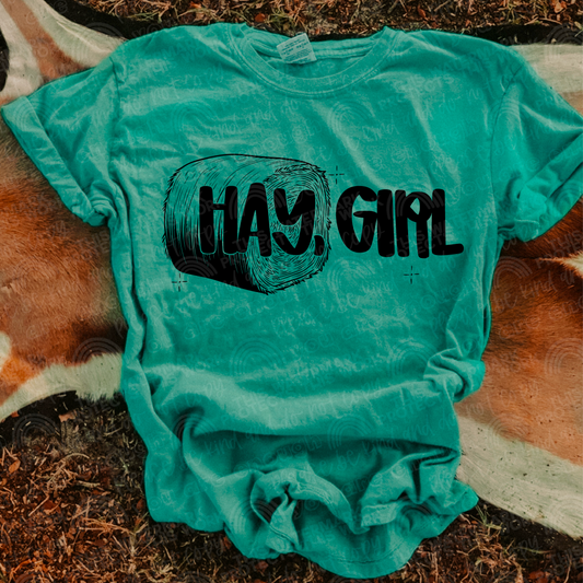Hay Girl DTF TRANSFER
