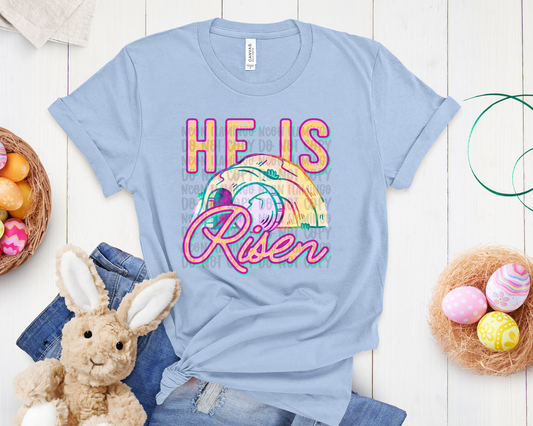 He Is Risen Watercolor