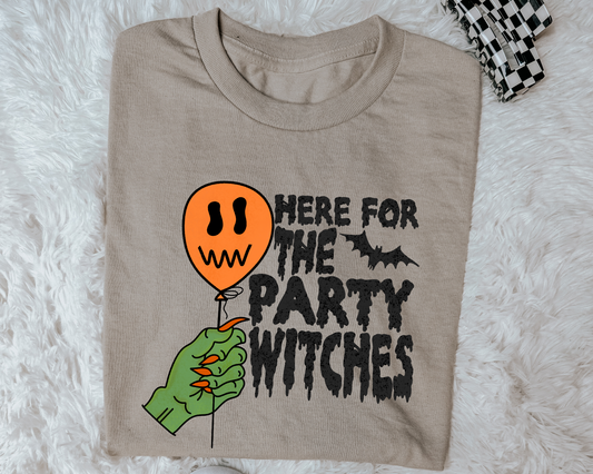 Here For The Party Witches DTF TRANSFER