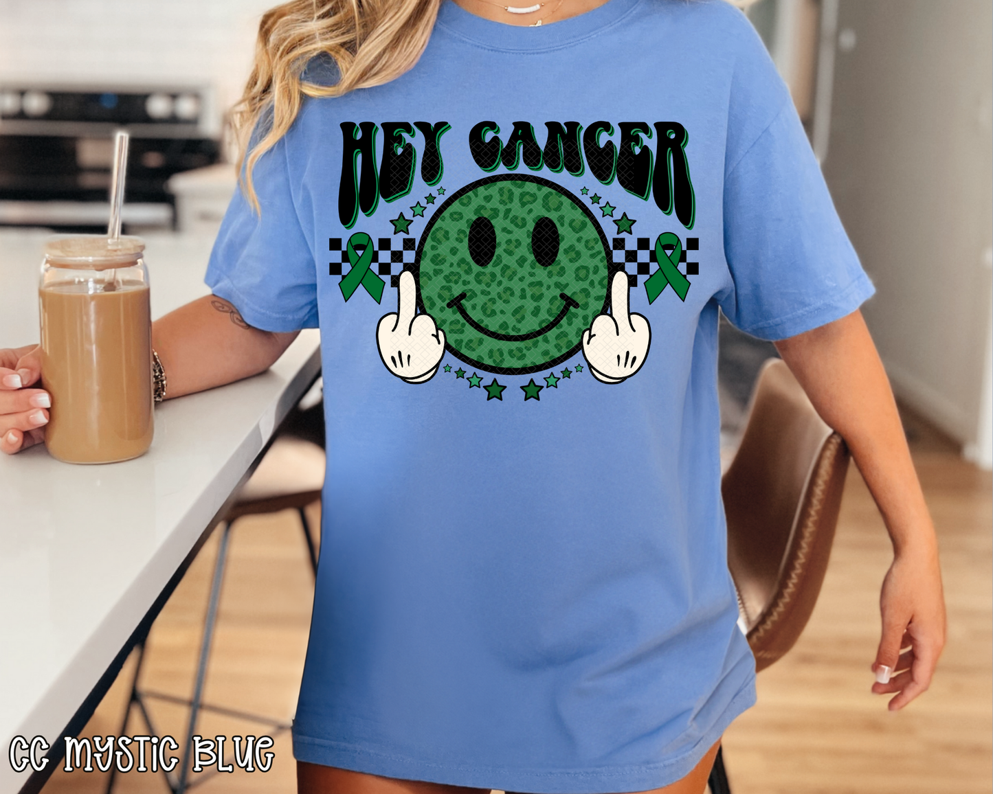 Hey Cancer FU Green