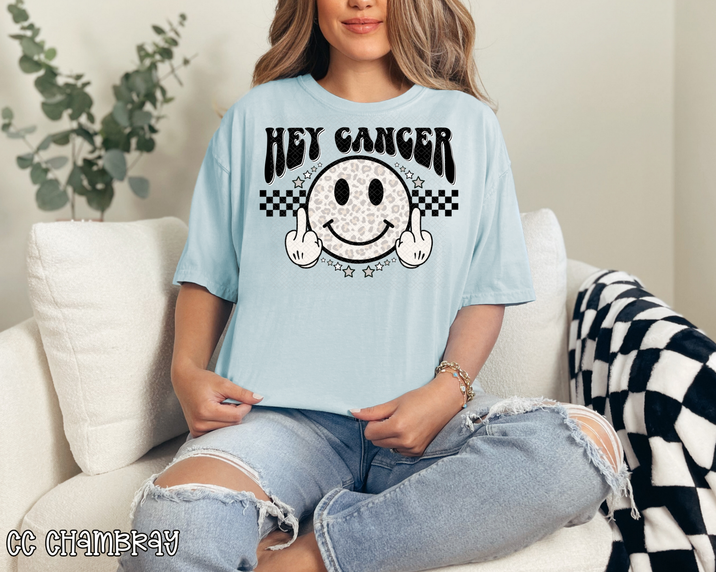 Hey Cancer FU White