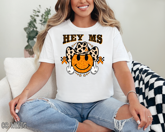 Hey MS FU Western DTF TRANSFER