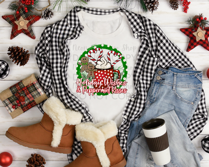 Holiday Wishes Peppermint Kisses