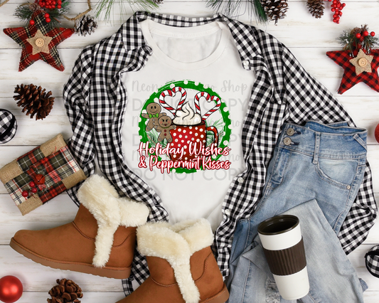 Holiday Wishes Peppermint Kisses