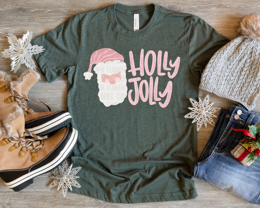 Holly Jolly Pastel Santa