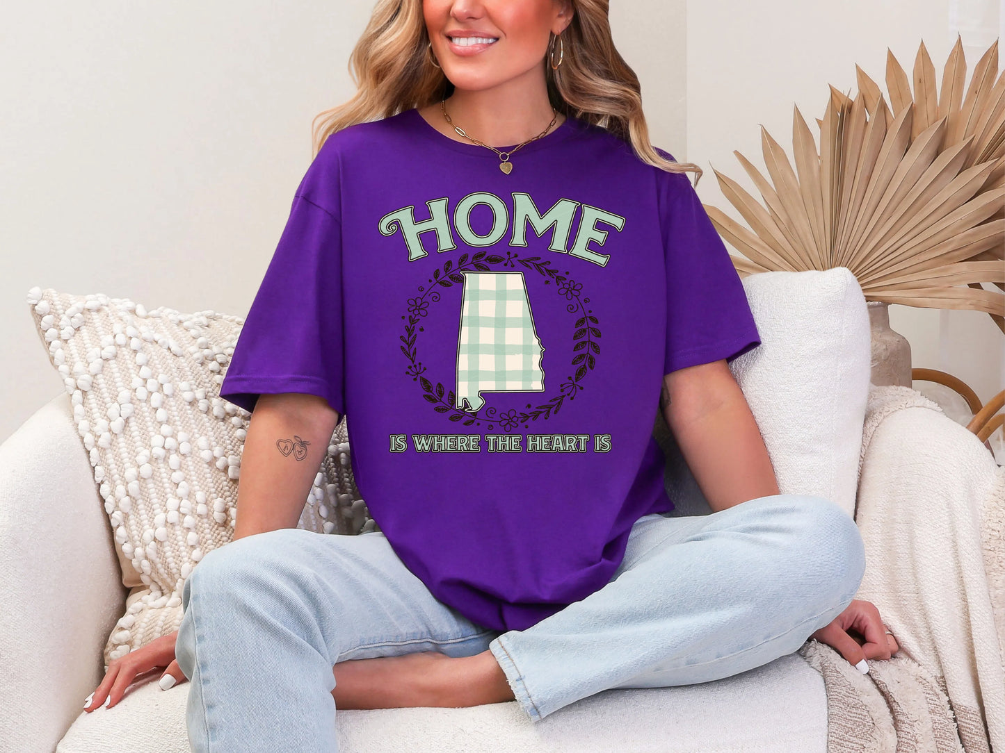 Home Is Where the Heart Is States | 50 States | DTF TRANSFER