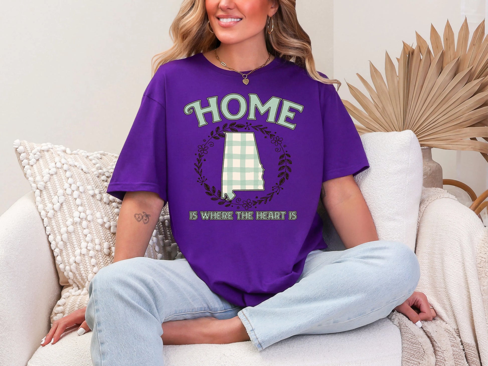 Home Is Where the Heart Is States | 50 States | DTF TRANSFER