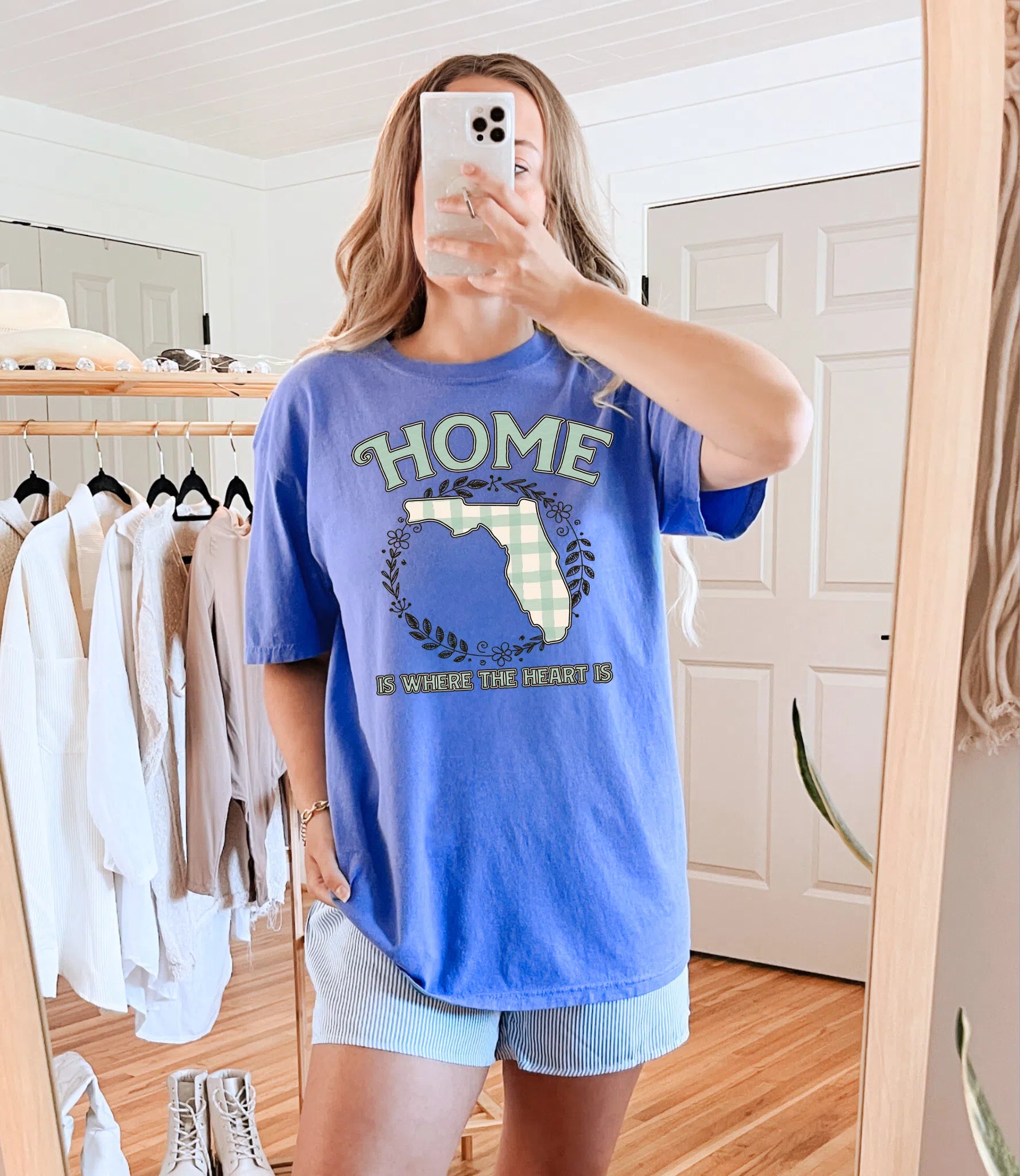 Home is Where the Heart is Florida DTF TRANSFER