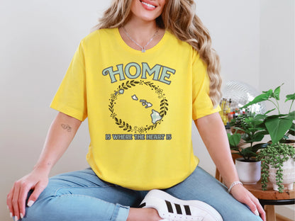 Home is Where the Heart is Hawaii DTF TRANSFER