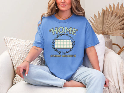 Home is Where the Heart is Kansas DTF TRANSFER