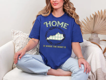 Home is Where the Heart is Kentucky DTF TRANSFER