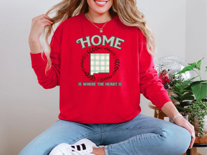 Home is Where the Heart is New Mexico DTF TRANSFER